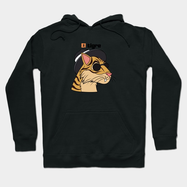 EL TIGRE MEN TSHIRT Funny and Cute Hoodie by souhailstore